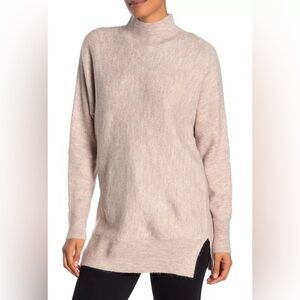 Magaschoni Long Sleeve Mock Neck Dolman Sweater